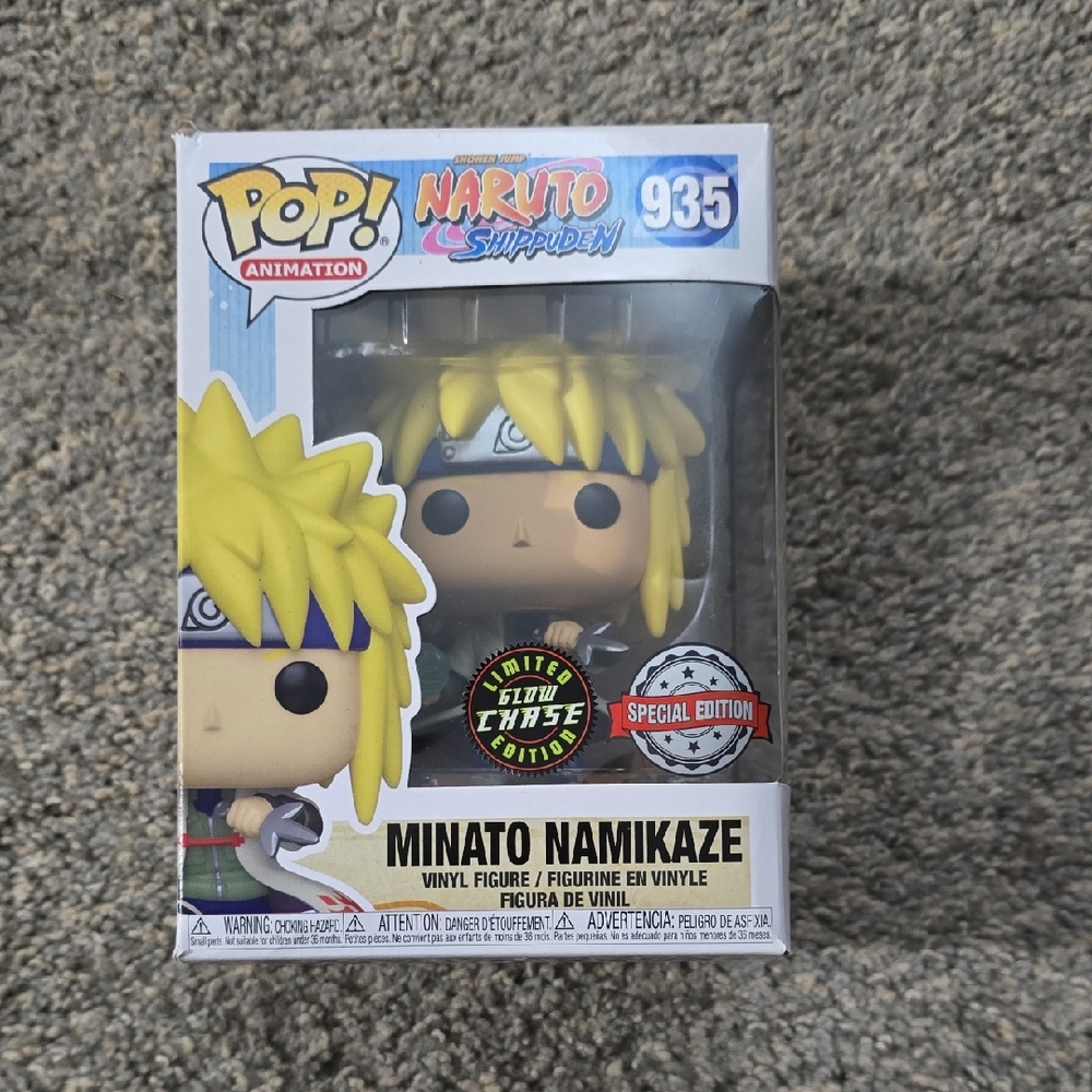 Funko Pop! Animation: Minato Namikaze (Rasengan) Chase Glow In The Dark